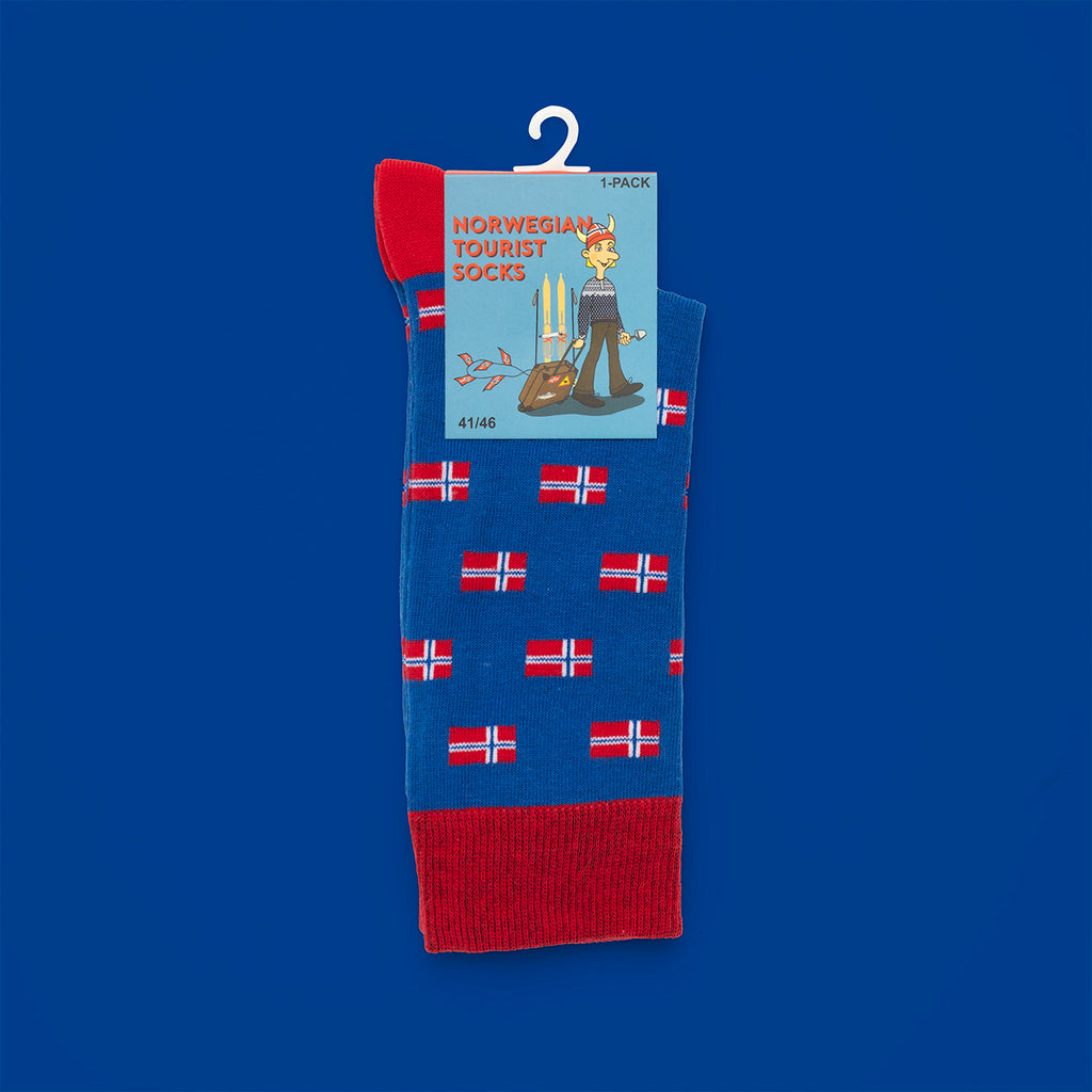 Norweigan Socks - Flagg