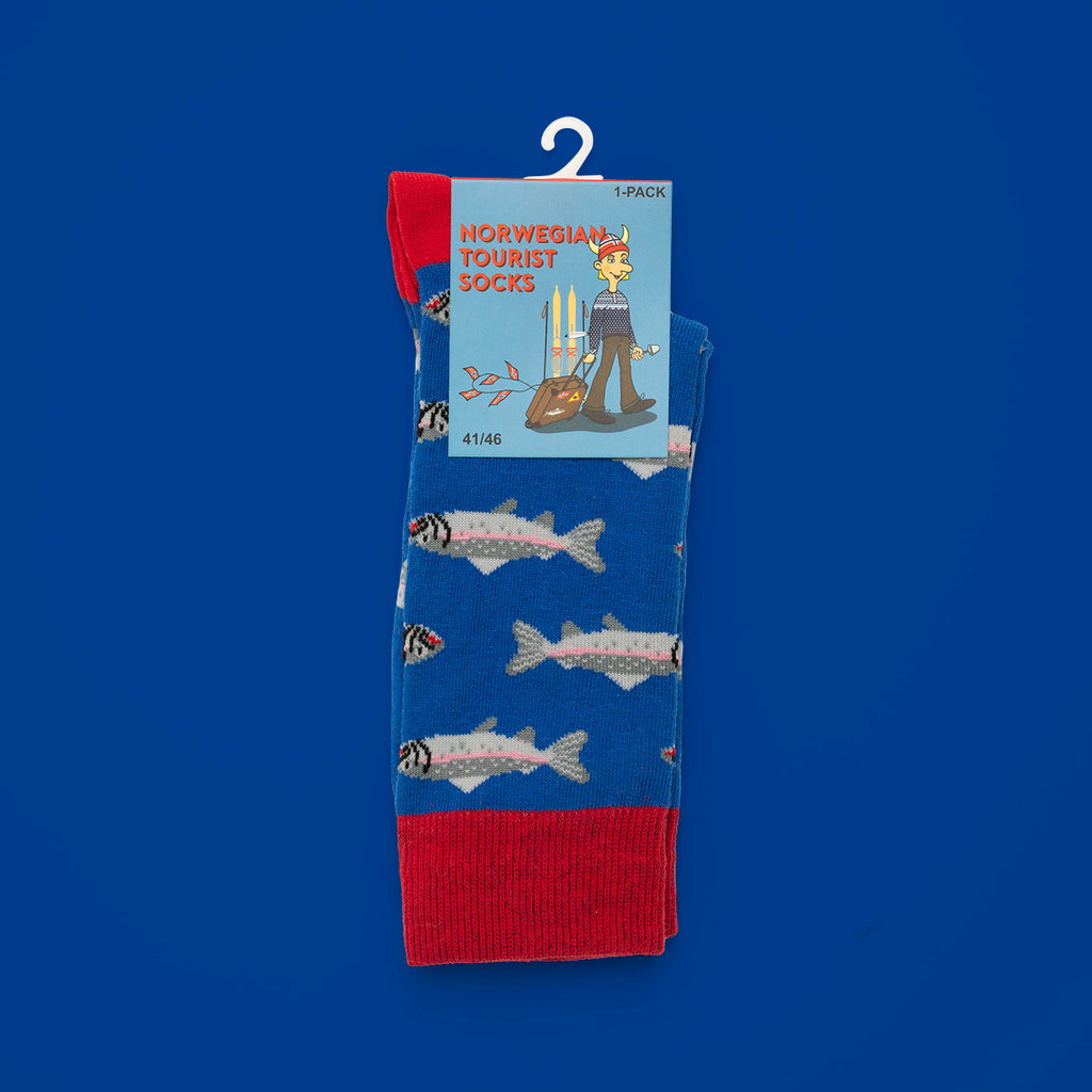 Norweigan Socks - Salmon